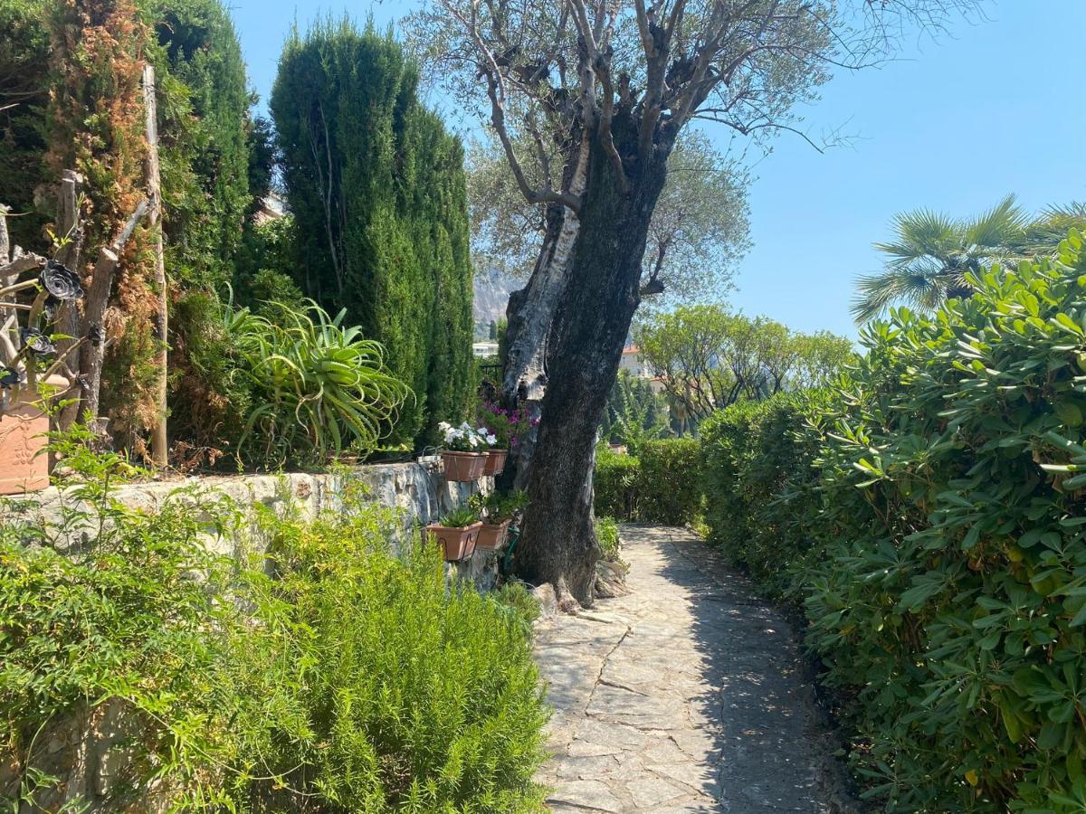 "Jardin Du Pian" Calme, Proche Gare, Mer Menton Eksteriør billede